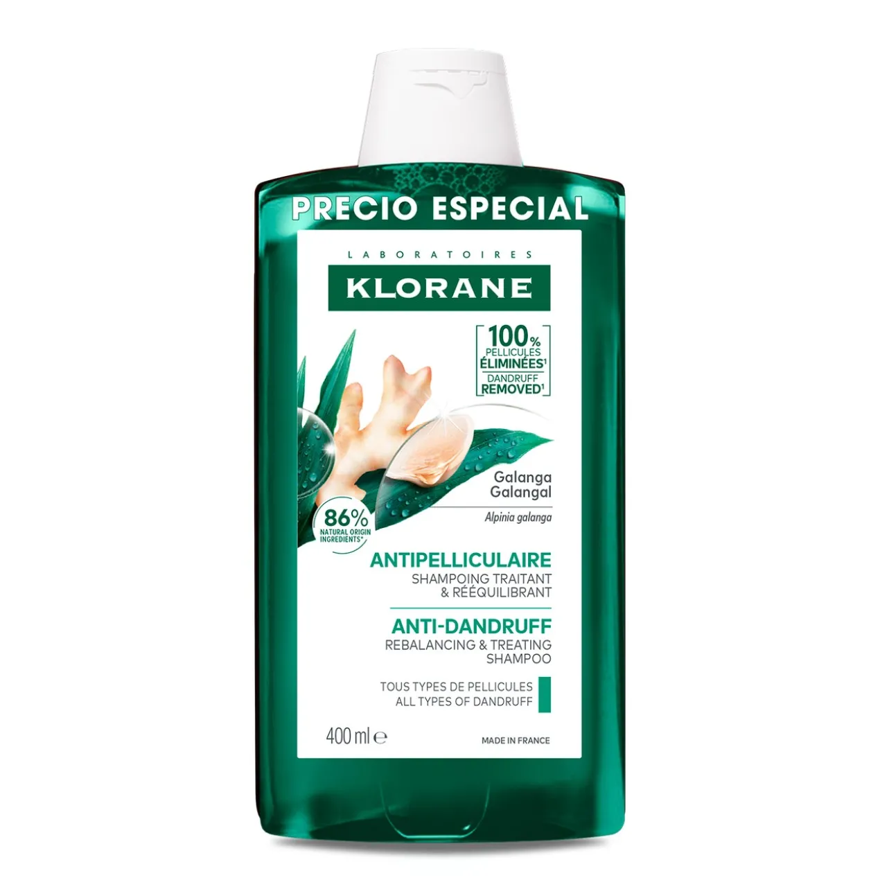 Shampooing Galanga Antipelliculaire Cuir Chevelu