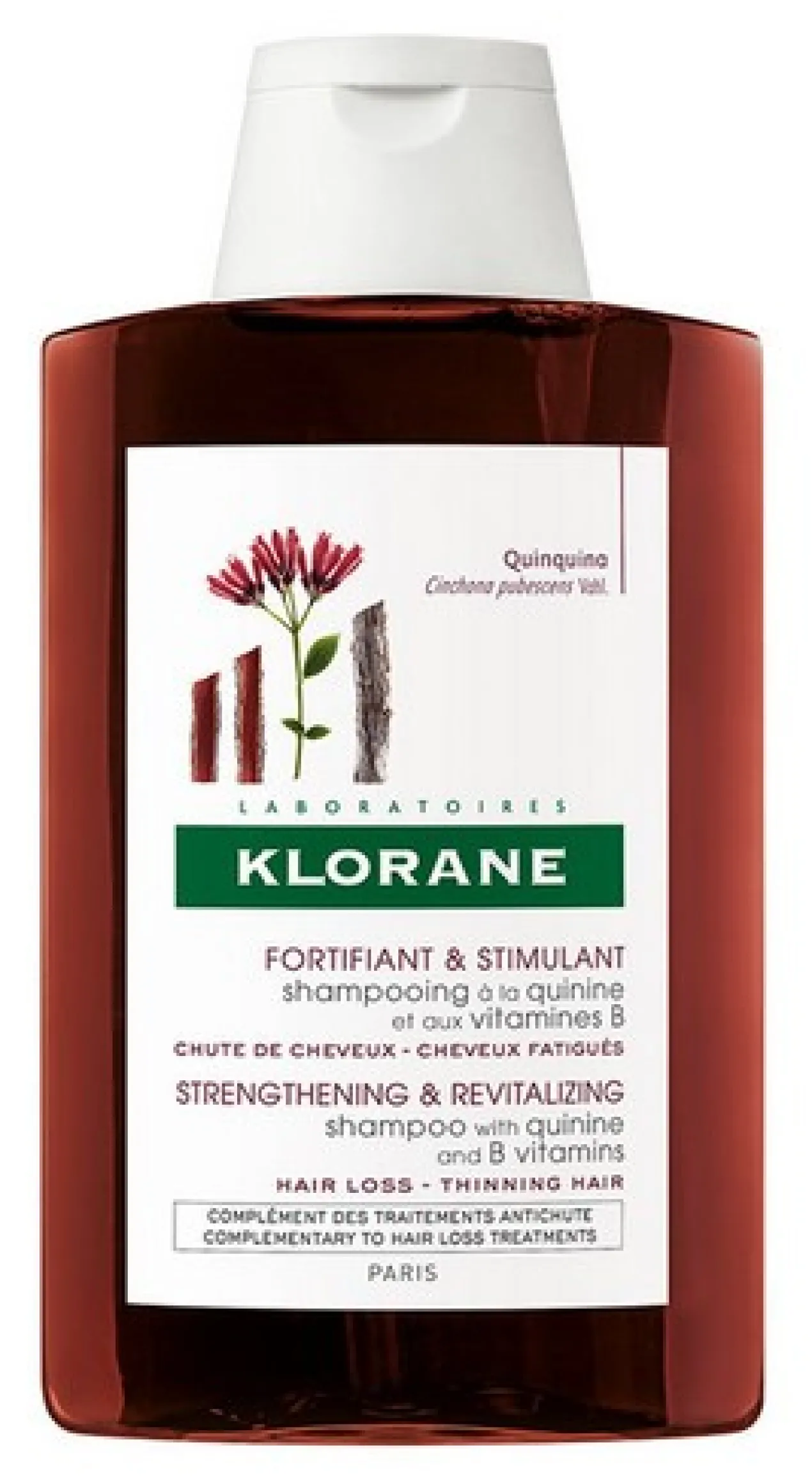 Shampooing à la Quinine Anti-Chute Cheveux Affaiblis