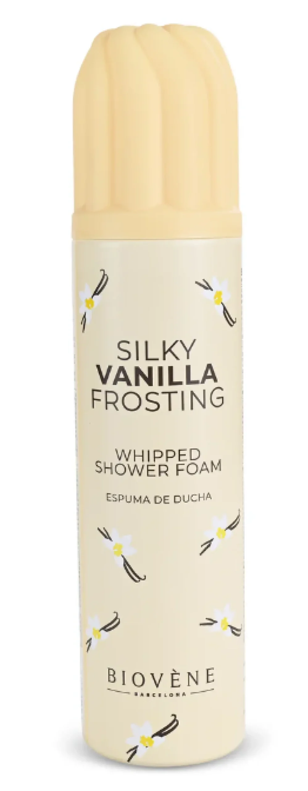 Silky Vanilla Frosting Whipped Shower Foam