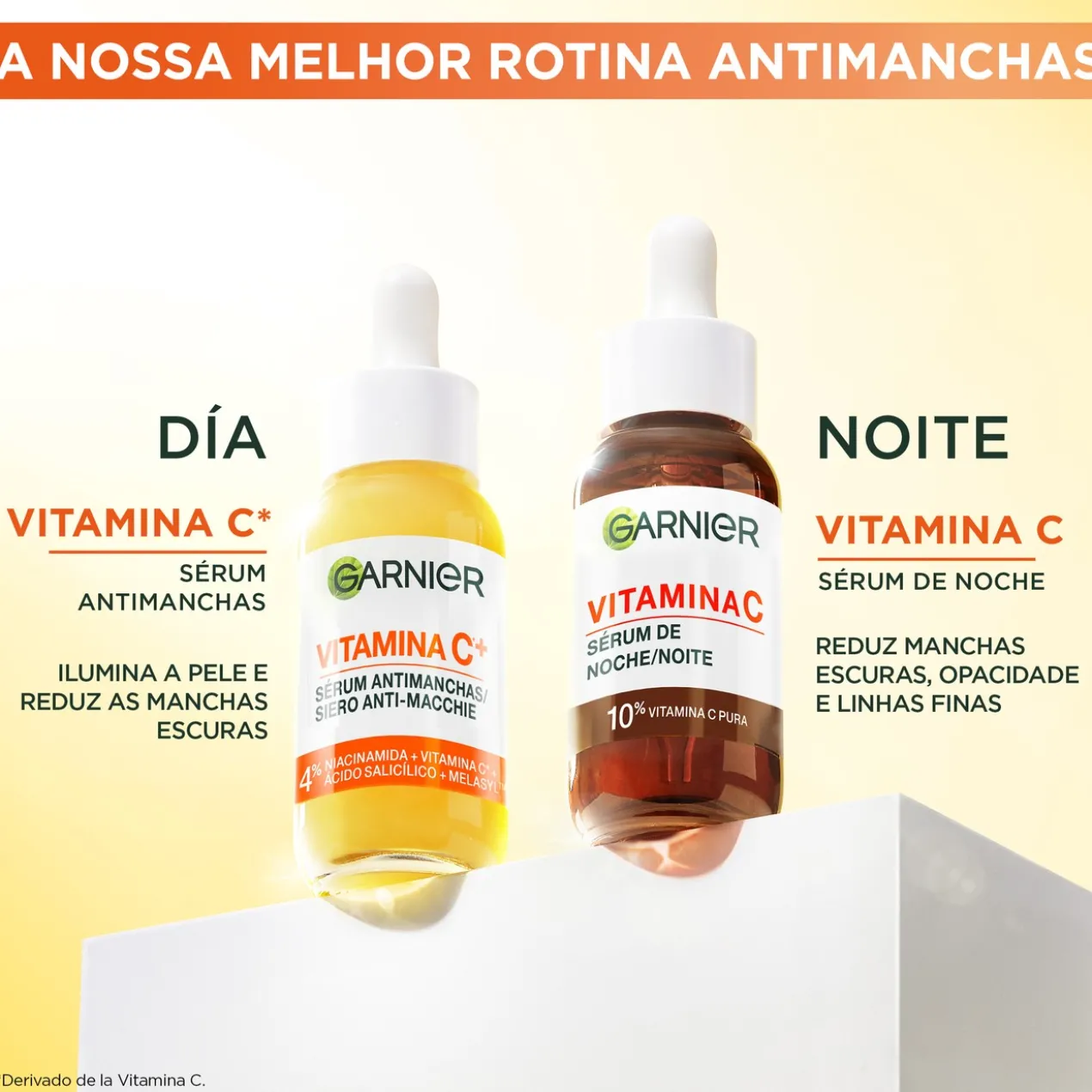 Skin Active Vitamine C Sérum de Nuit