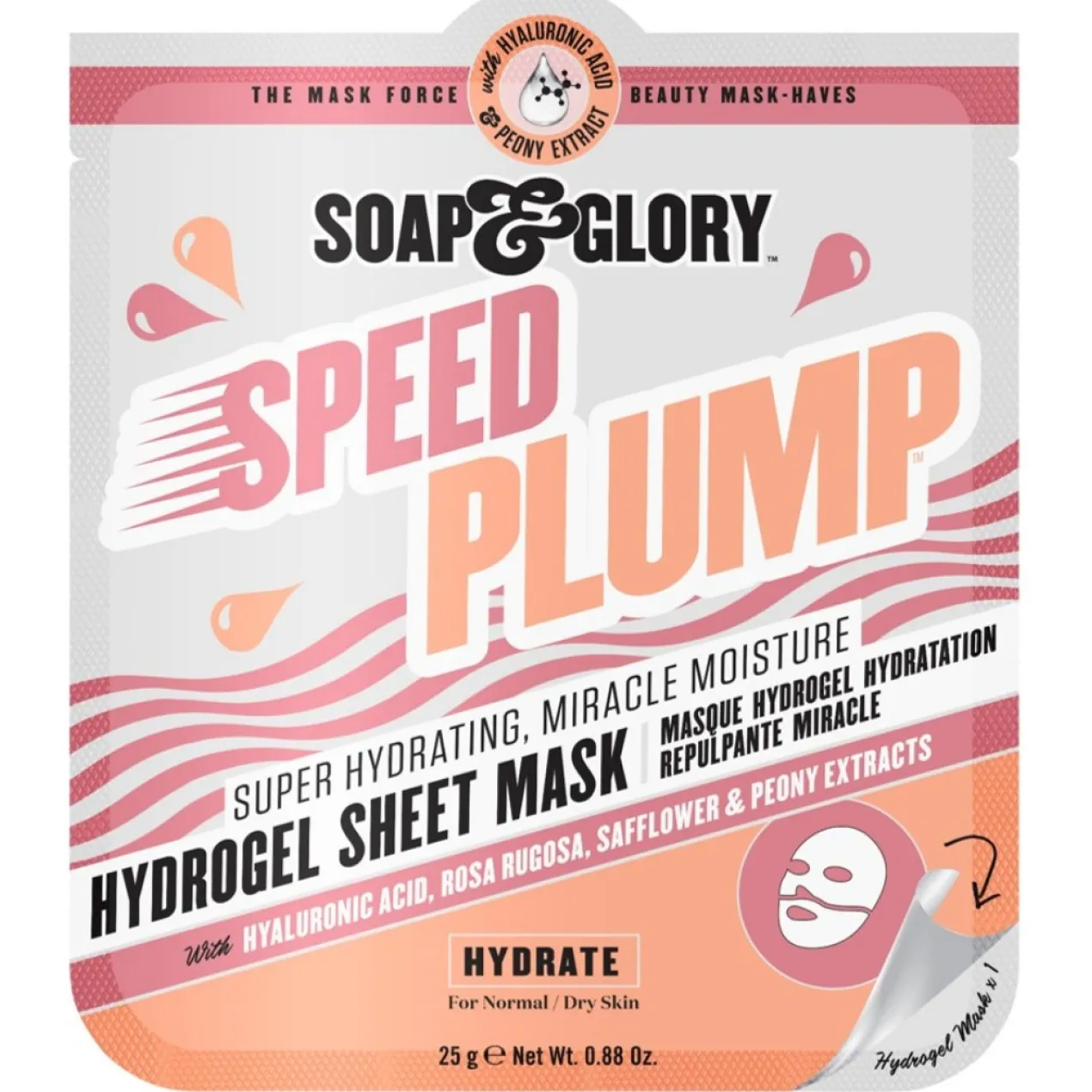 Skincare Line Speed Plump Miracle Masque Hydratant
