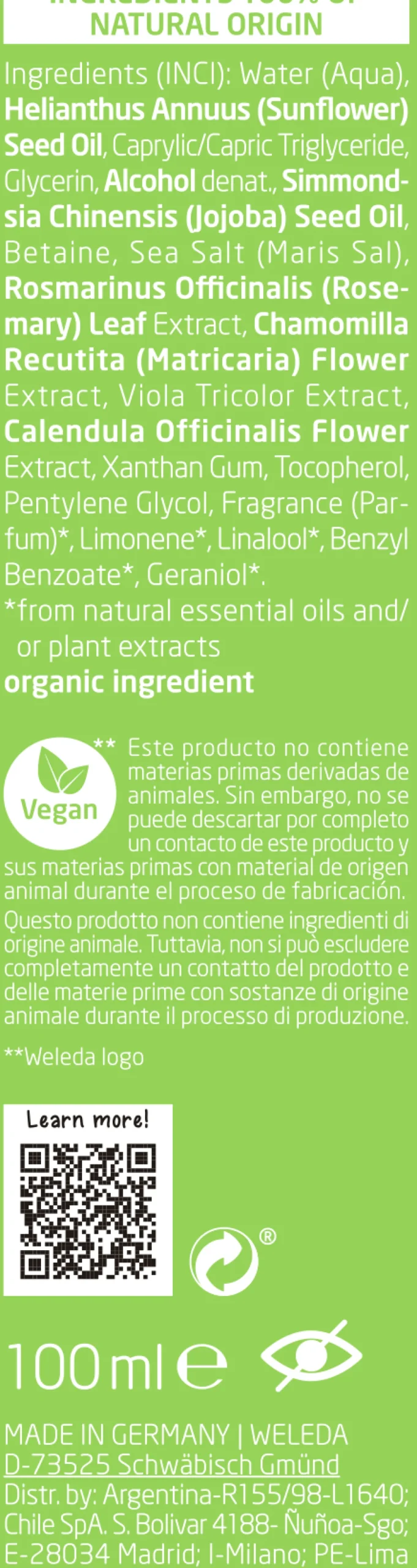 Skin Food Huile Sèche Ultra-Légère