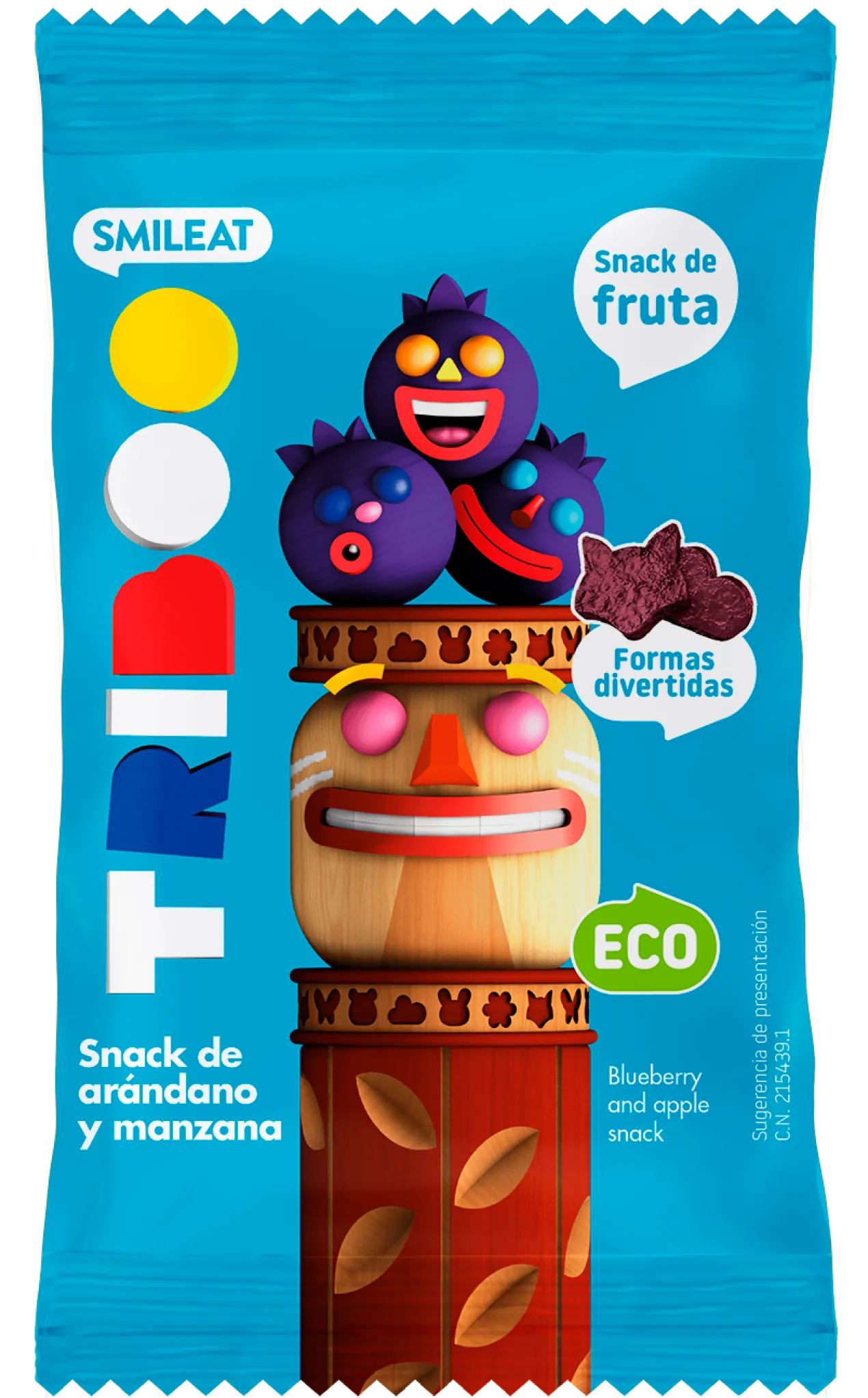 Snack biologique aux myrtilles Triboo