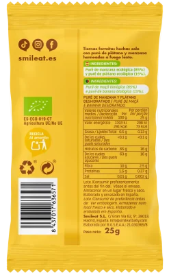 Snack biologique à la banane Triboo