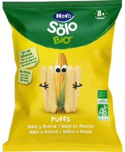 Snacks BIO Puffs Maïs et Avoine +8 Mois