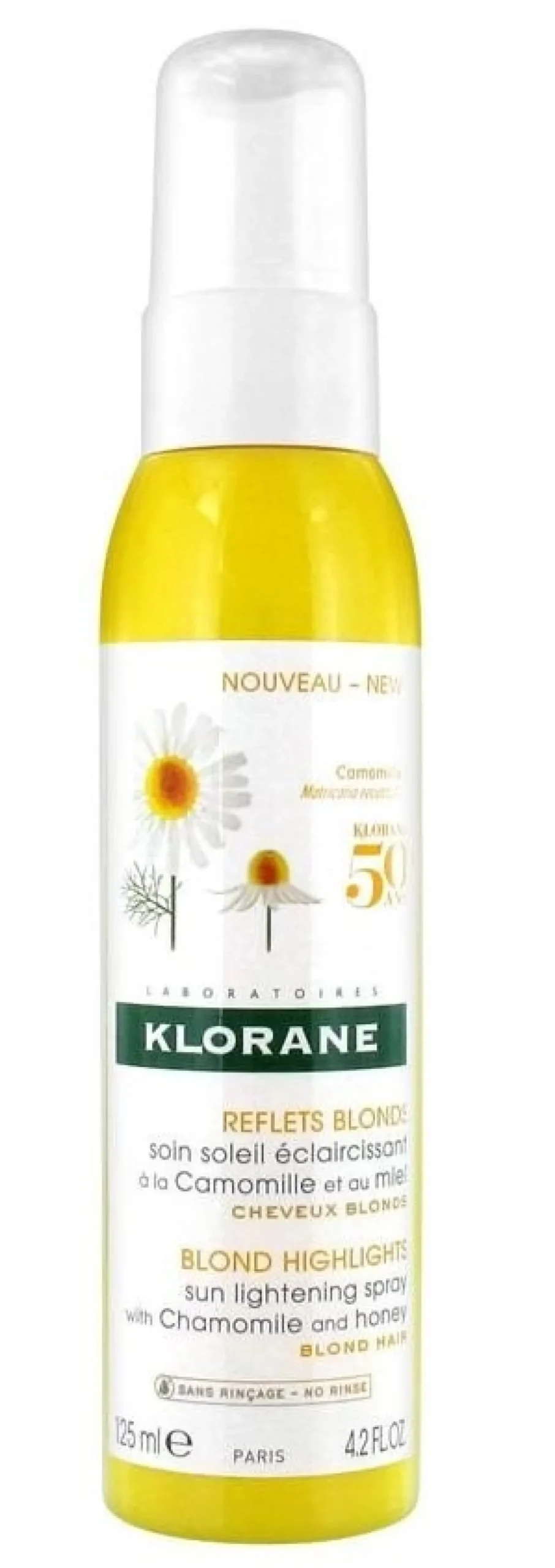 Soin éclaircissant solaire à la camomille