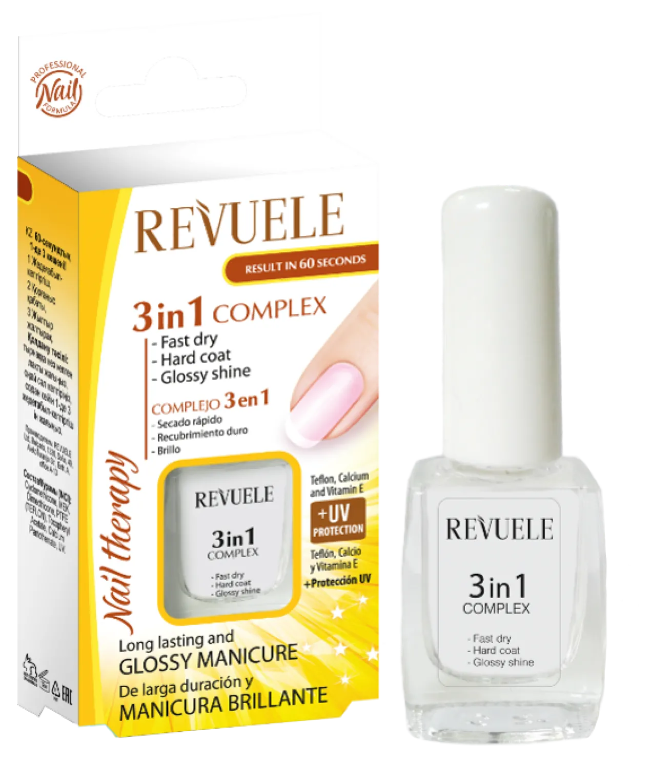 Soin des ongles Complexe 3-en-1