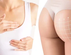 Soin hydratant pour fesses et poitrine