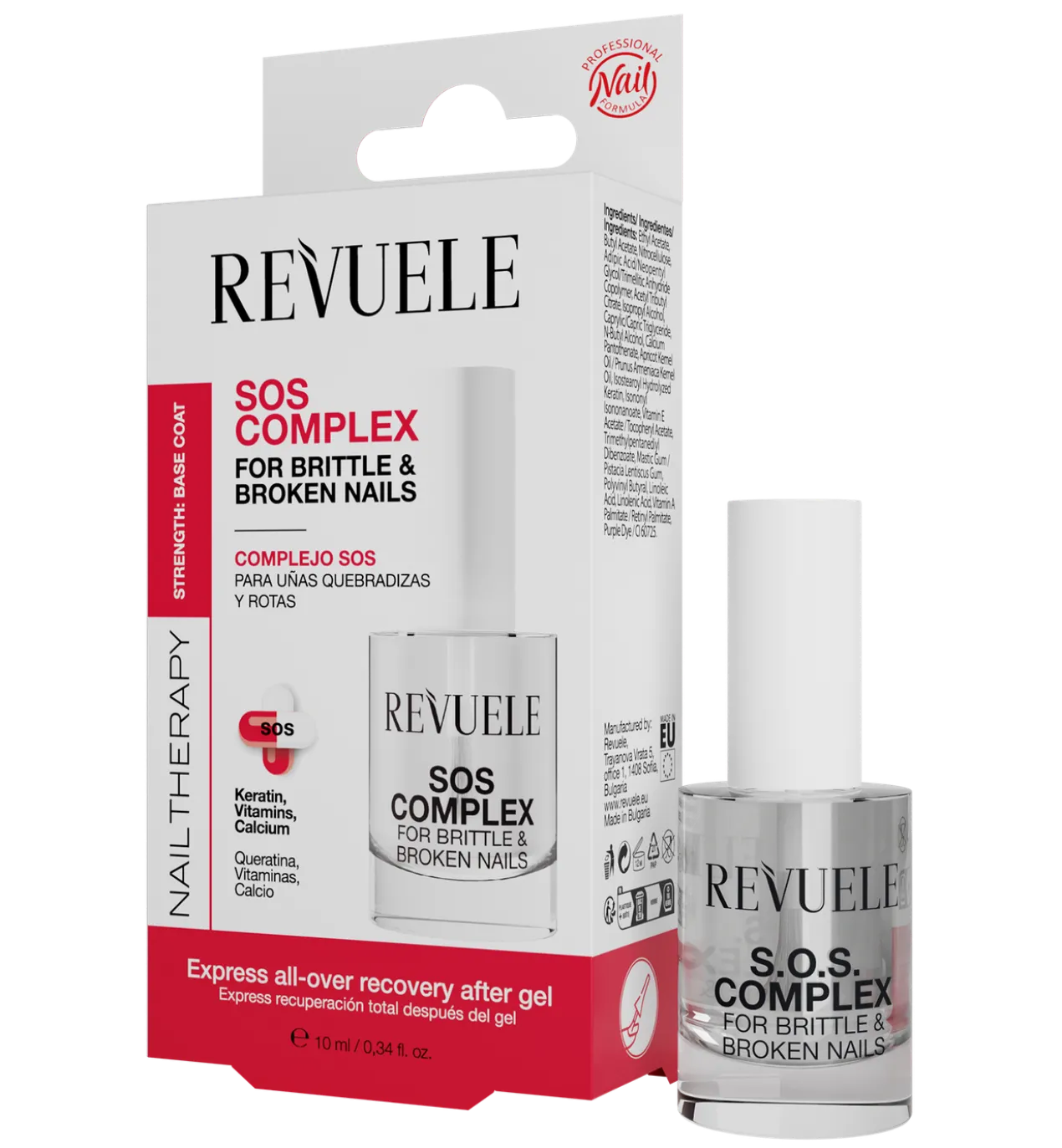 Soin ongles SOS Complex réparation intense
