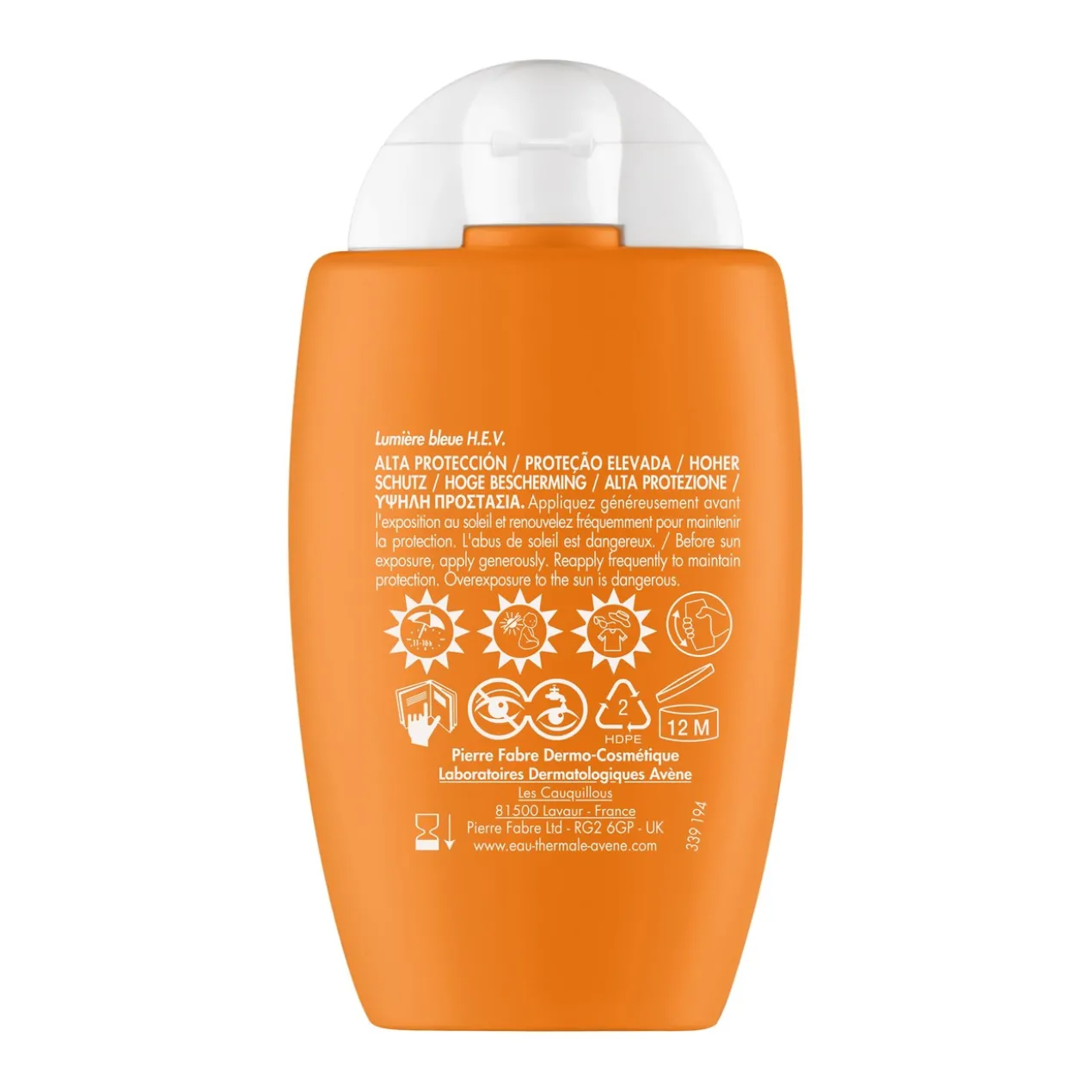 Solaire Ultra Fluide Oil-Control Matifiant SPF50 Peau Grasse