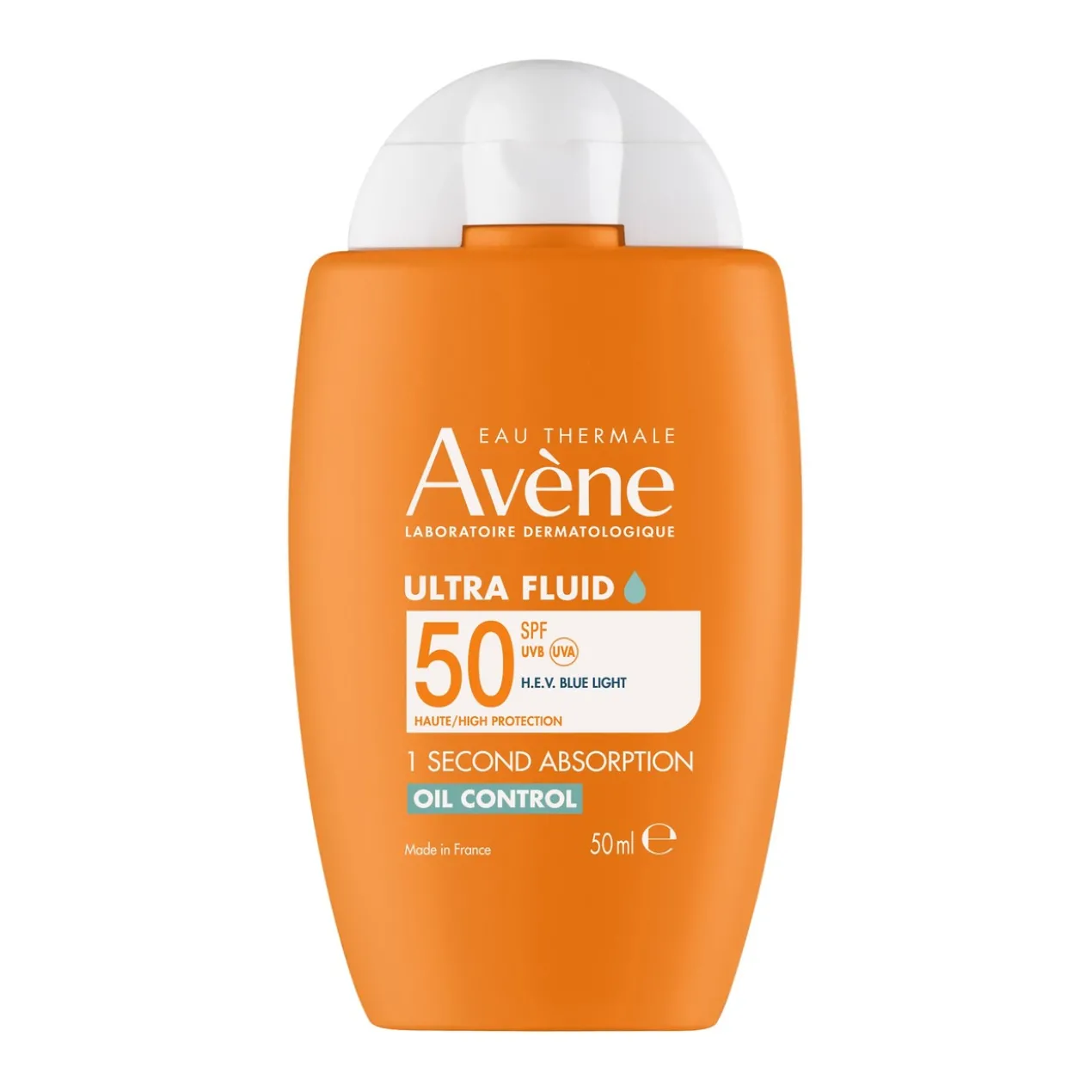 Solaire Ultra Fluide Oil-Control Matifiant SPF50 Peau Grasse