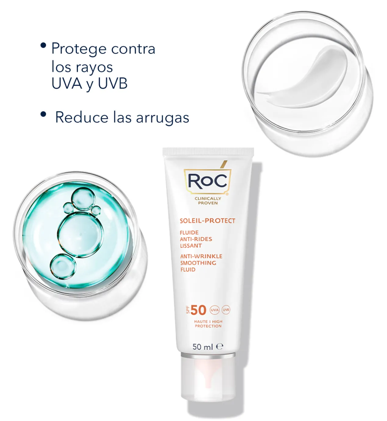 Soleil Protect Fluide Anti-Rides Lissant