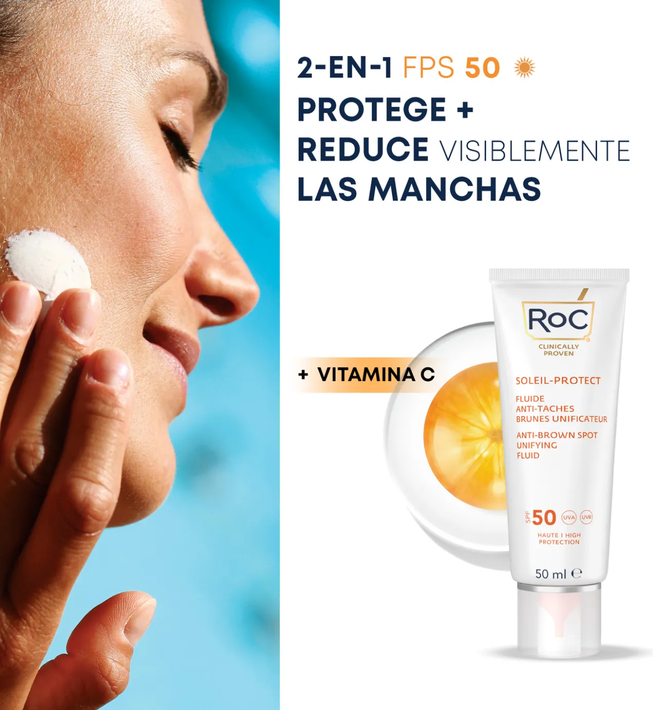 Soleil Protect Fluide Unifiant Anti-Taches