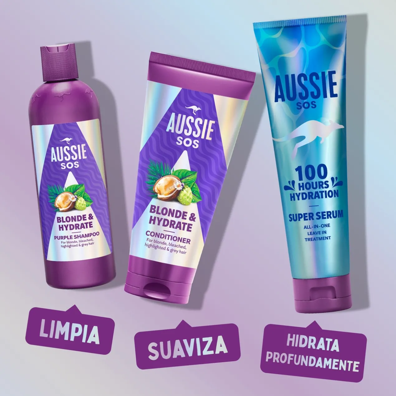 SOS Blonde & Hydrate Shampoing Violet
