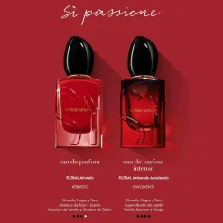Sì Passione Eau de Parfum Intense Parfum pour Femme Floral Rechargeable
