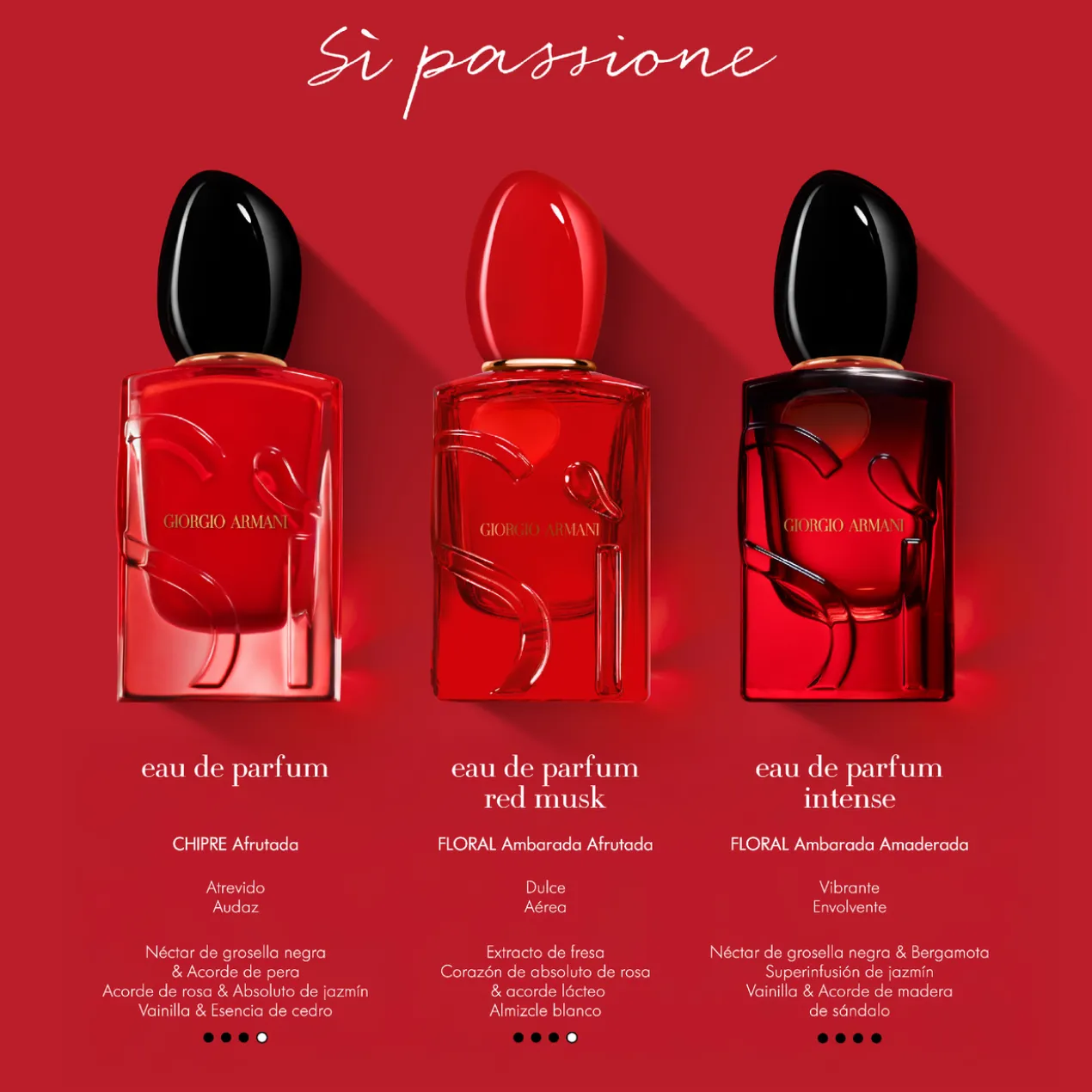 Sì Passione Red Musk Parfum pour Femme