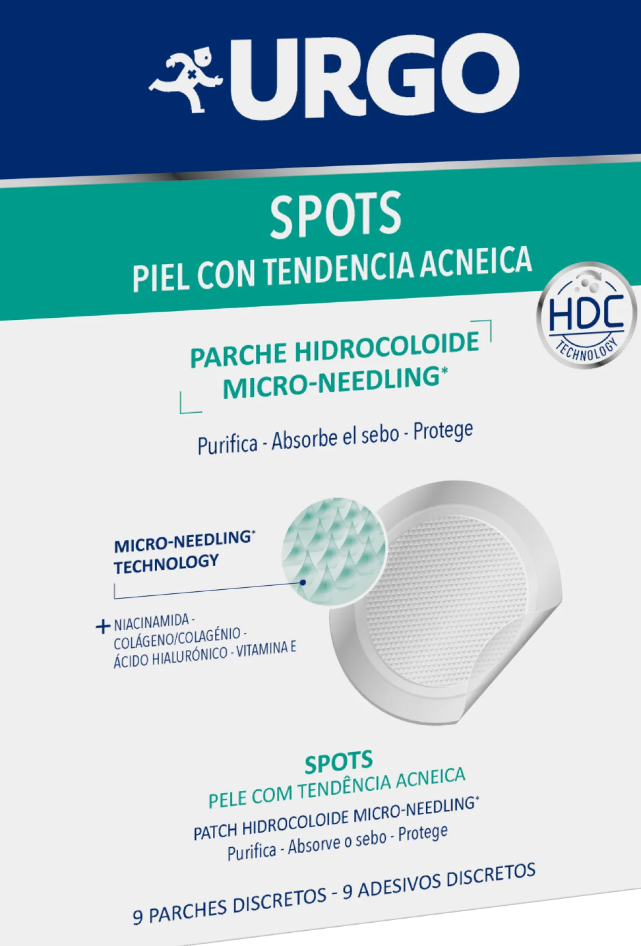 Spots Patchs Hydrocolloïde Microneedling Anti-Acné