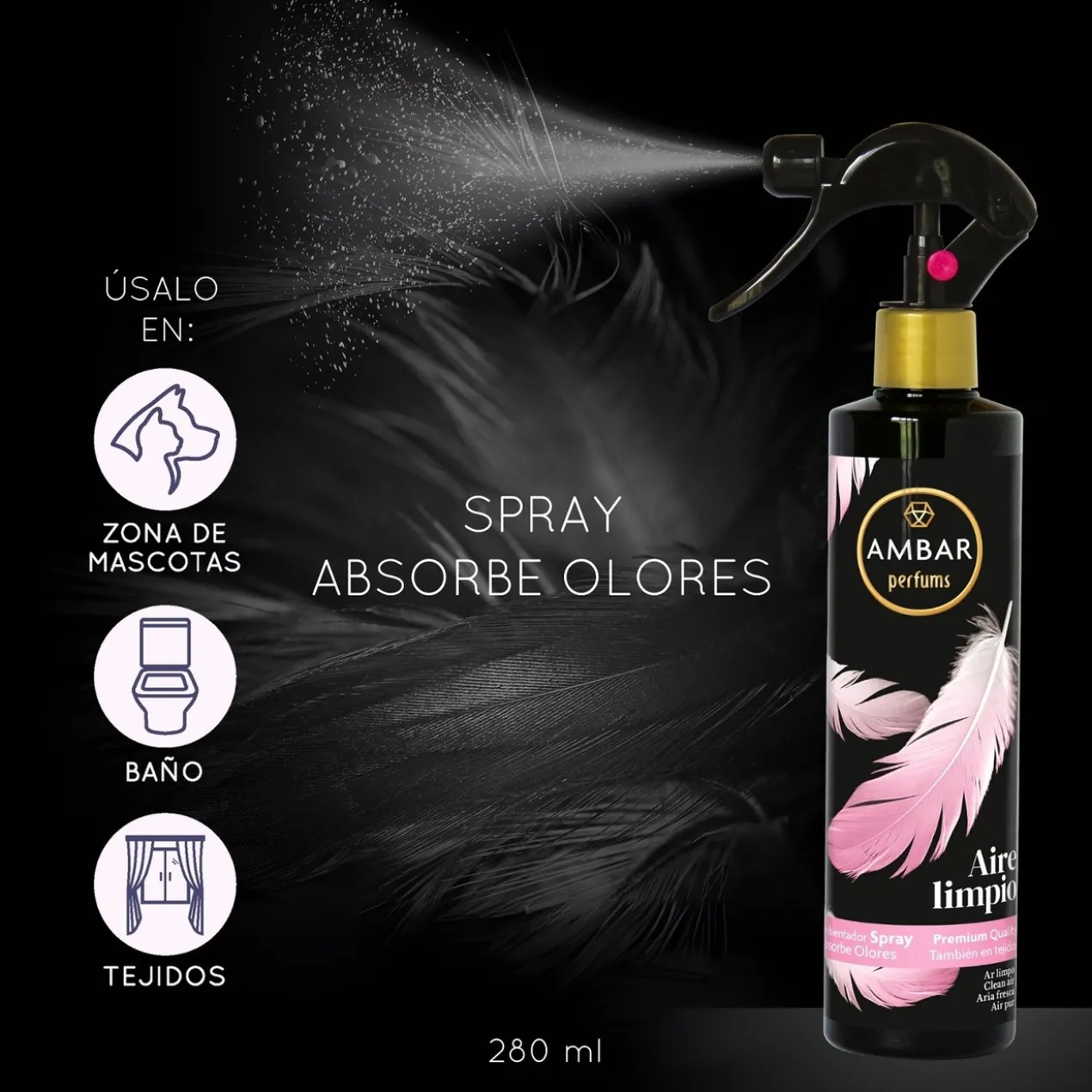 Spray Absorbe-Odeurs Air Pur