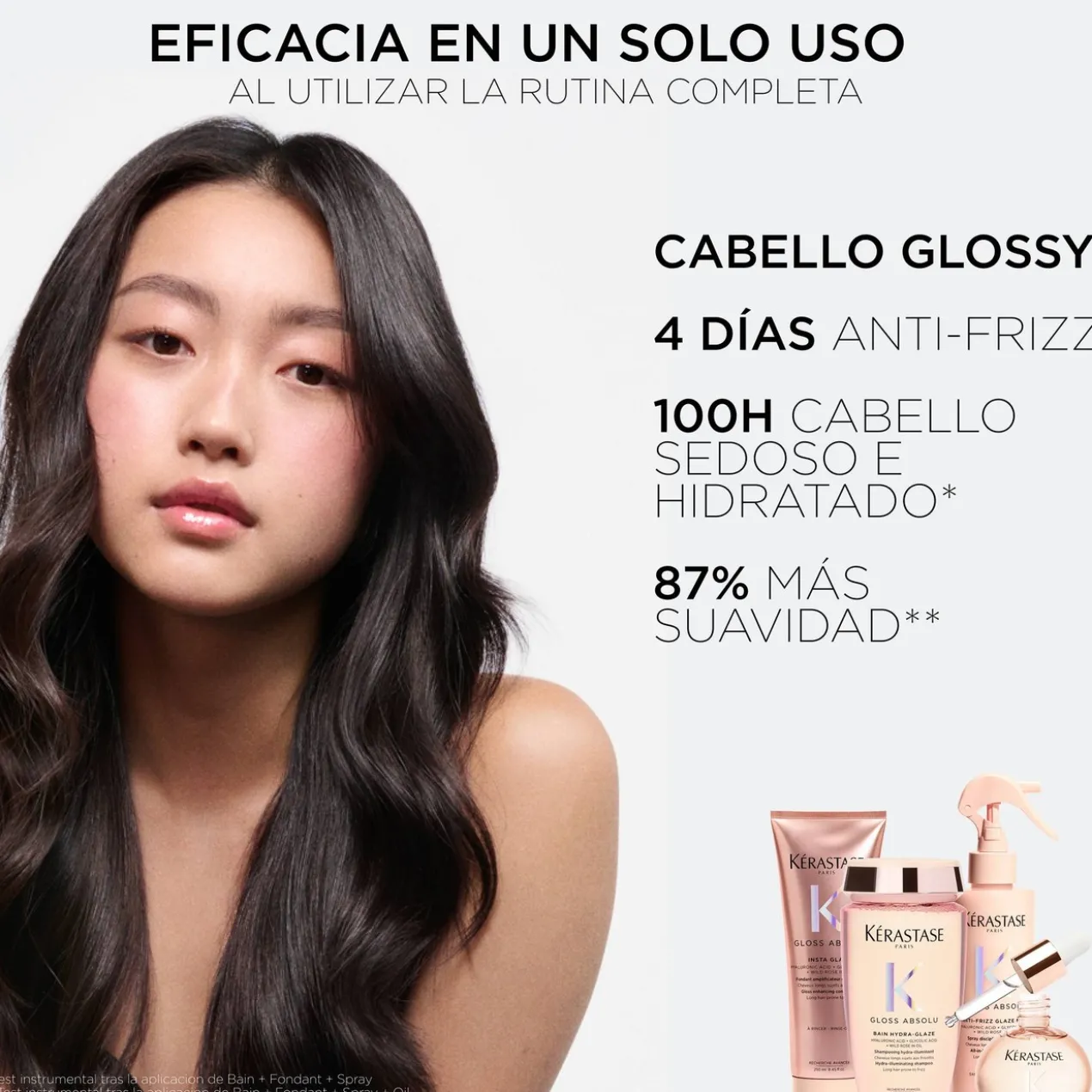 Spray Anti-Frizz Gloss Absolu Glaze Milk