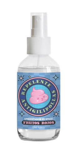 Spray désodorisant Fruits Rouges "Repelente anti-gilipollas"
