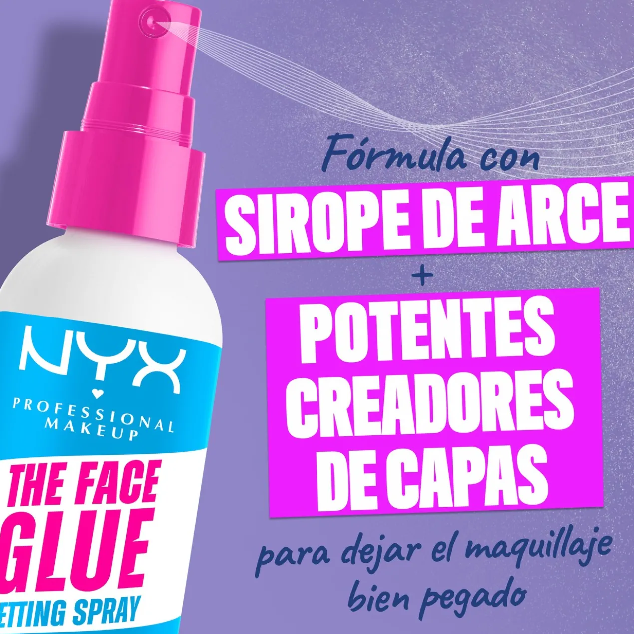 Spray Fixateur de Maquillage Longue Durée 24H Waterproof