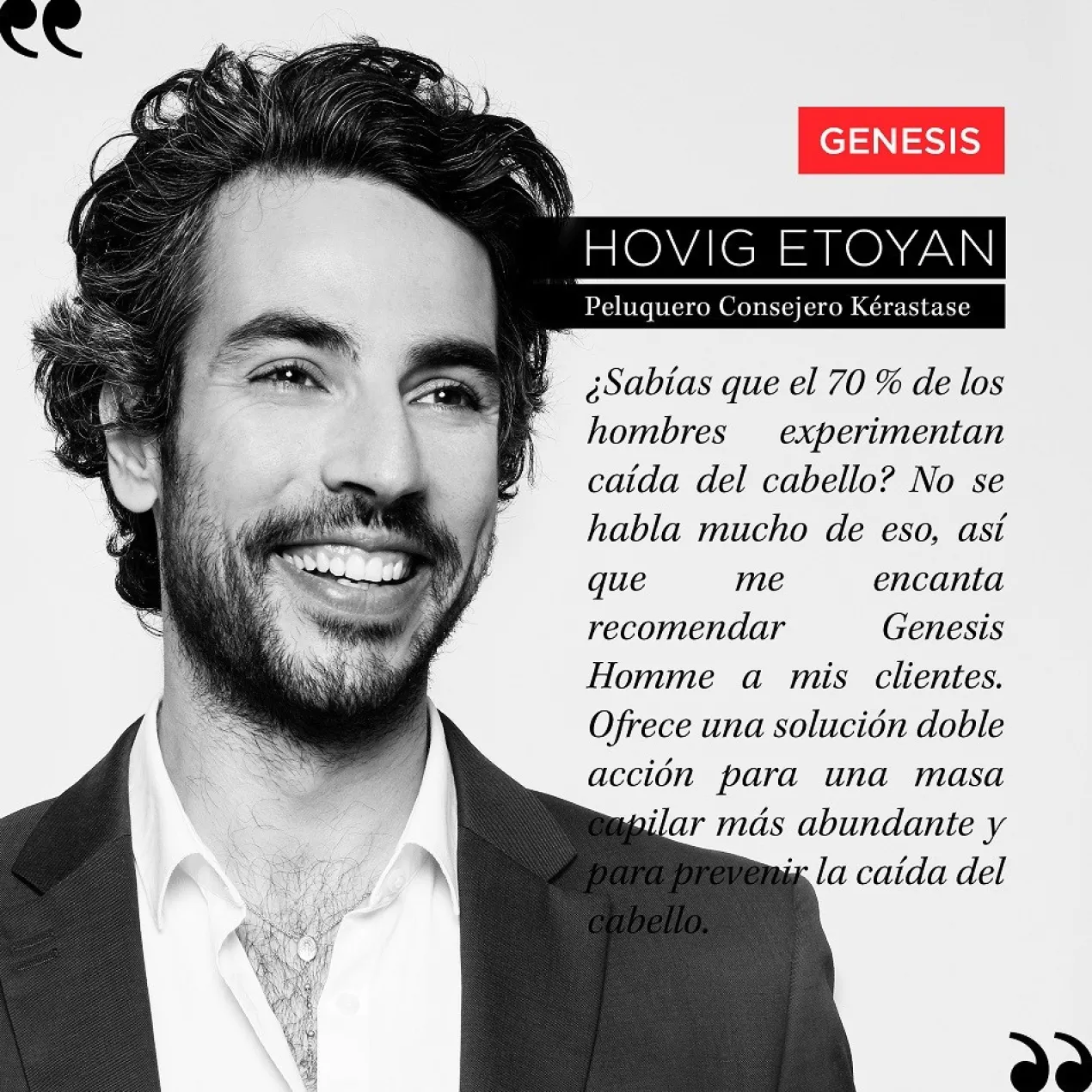 Spray fortifiant Genesis Homme