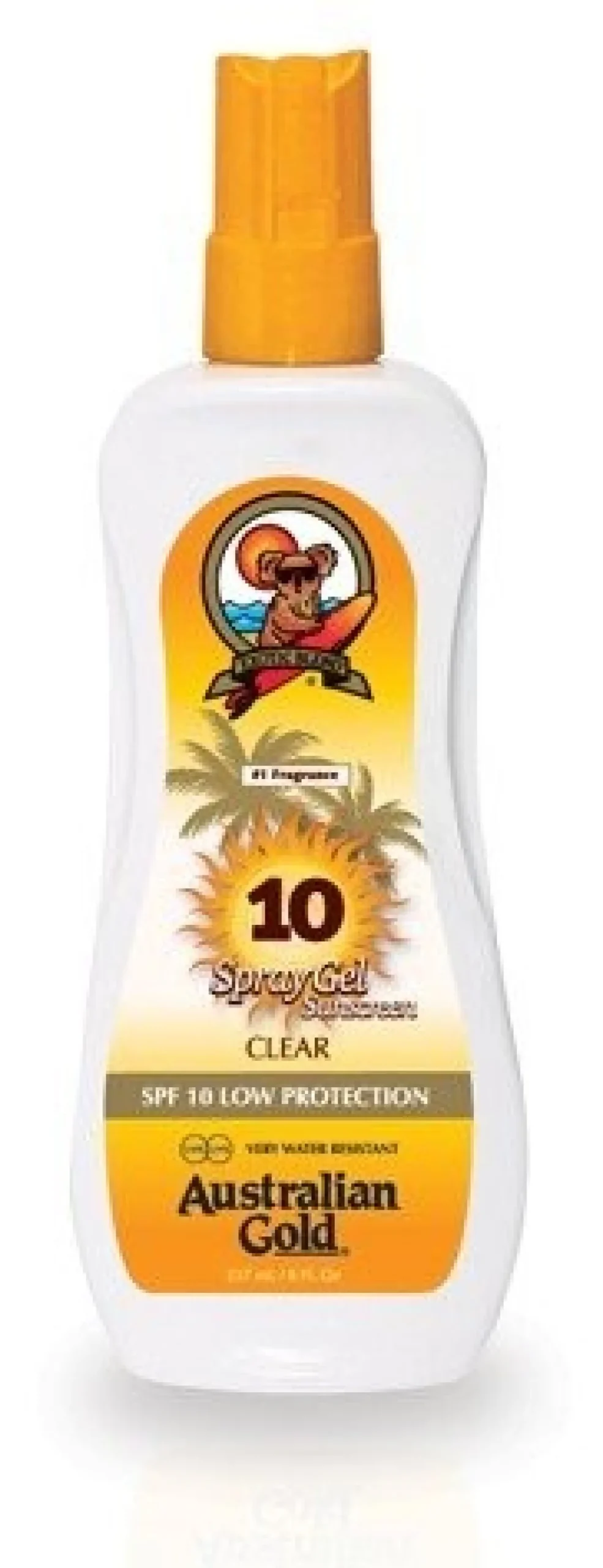 Spray gel solaire