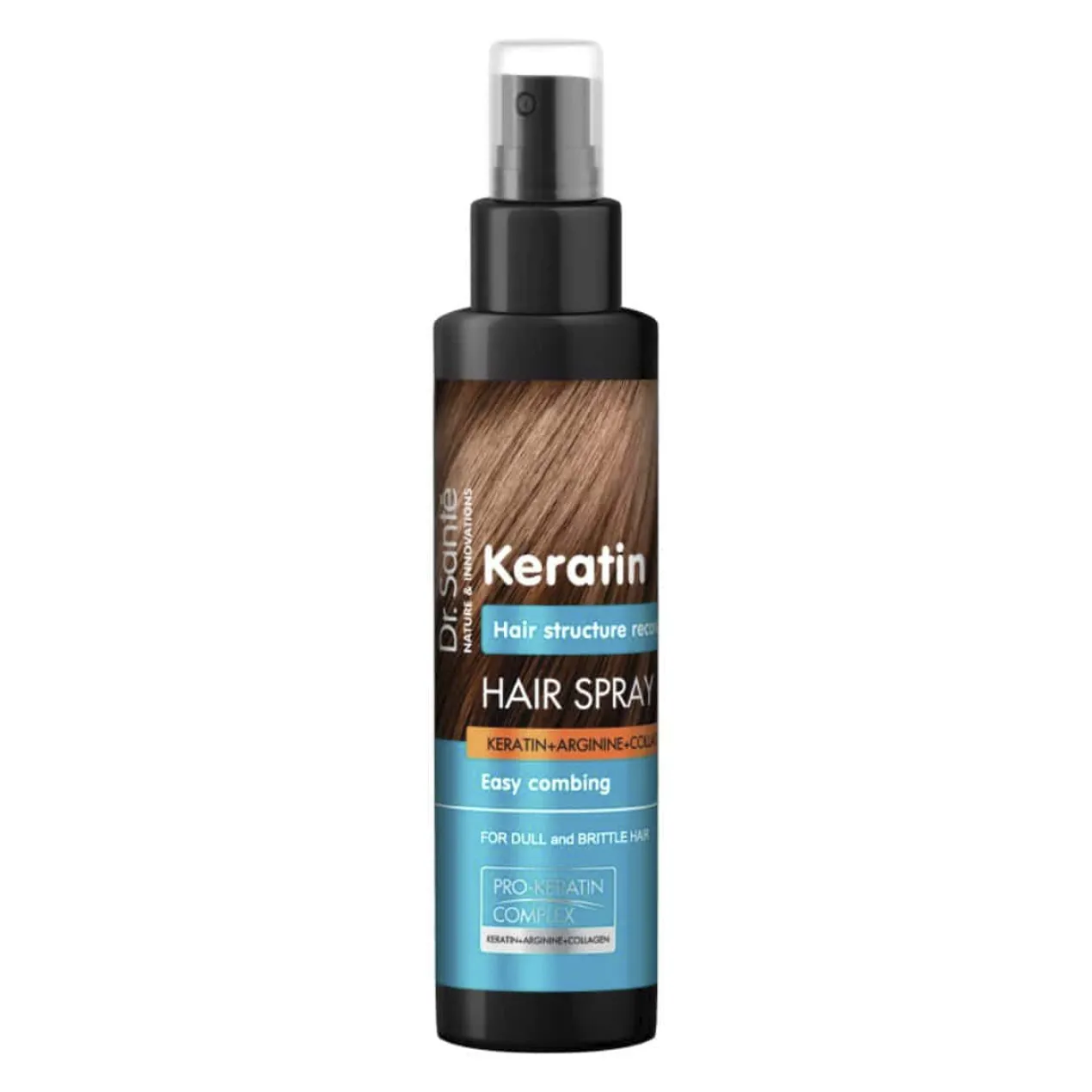 Spray Keratin Hair Structure
