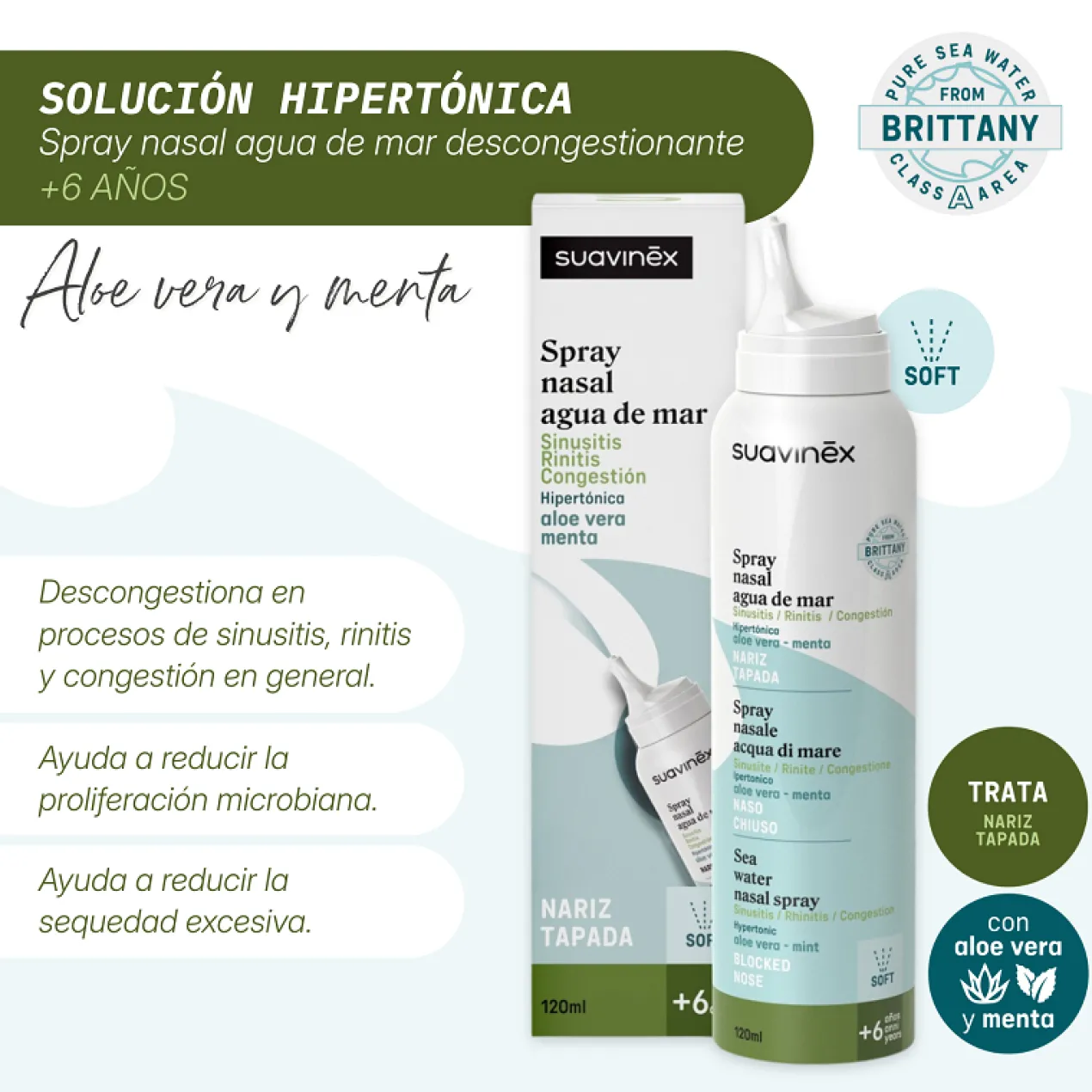 Spray Nasal Hyper Aloe Vera +6 Ans