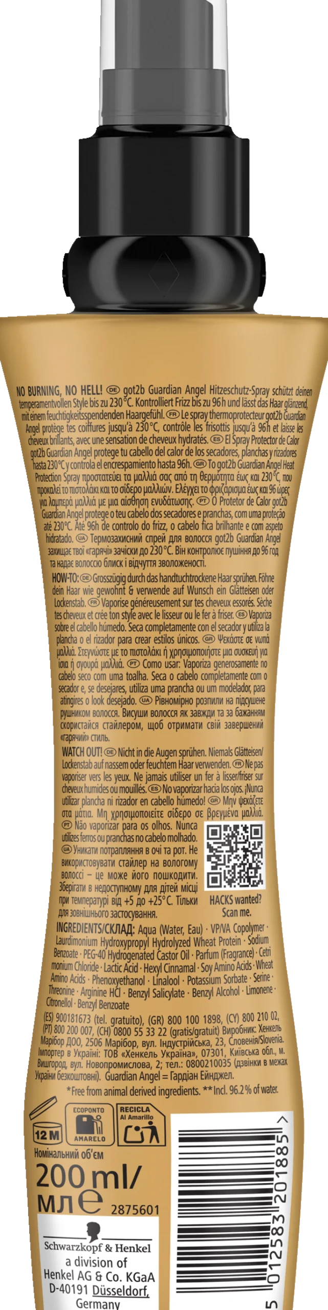 Spray Protecteur Thermique Guardian Angel