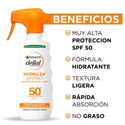 Spray Solaire Protecteur Hydra 24 SPF 50+ Delial