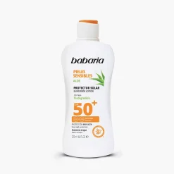 Spray solaire protecteur pour peaux sensibles