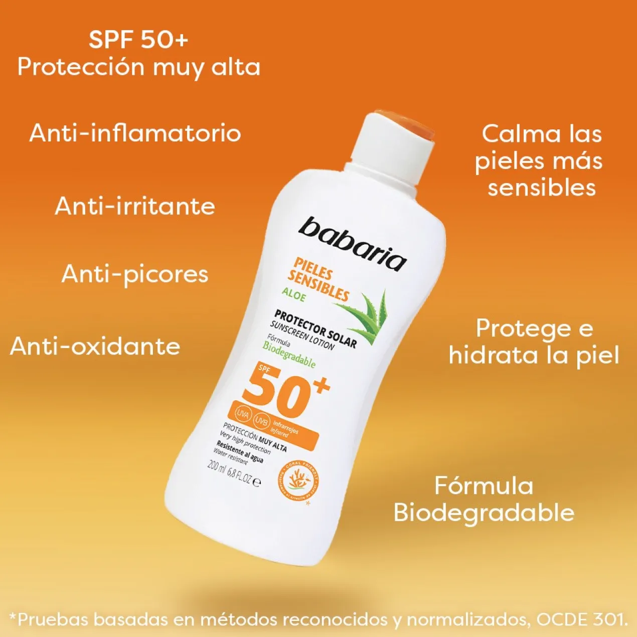 Spray solaire protecteur pour peaux sensibles