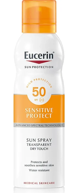Spray Solaire Transparent Toucher Sec