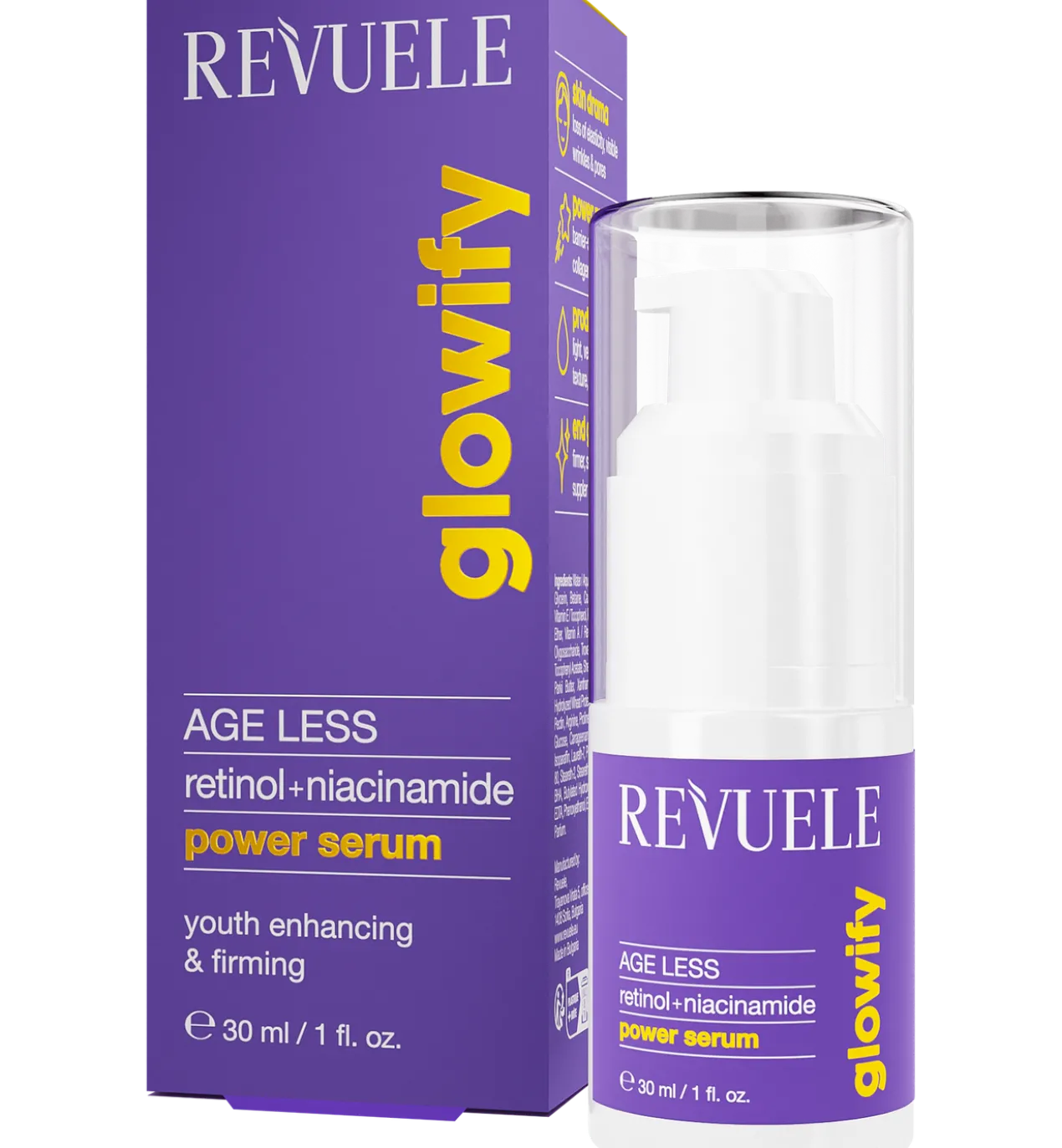 Sérum Anti-Âge Glowify Age Less Rétinol + Niacinamide