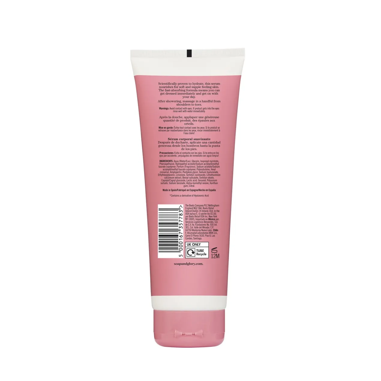 Sérum Corporel à l’Acide Hyaluronique Original Pink