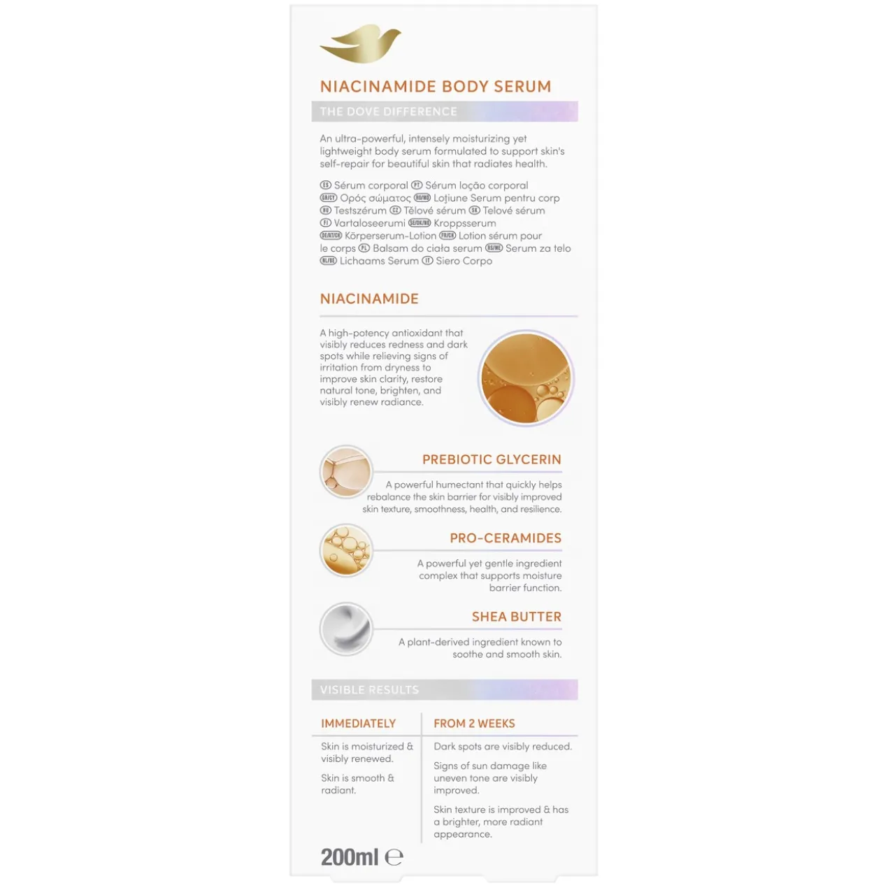 Sérum Corporel Niacinamide + Teint Uniforme