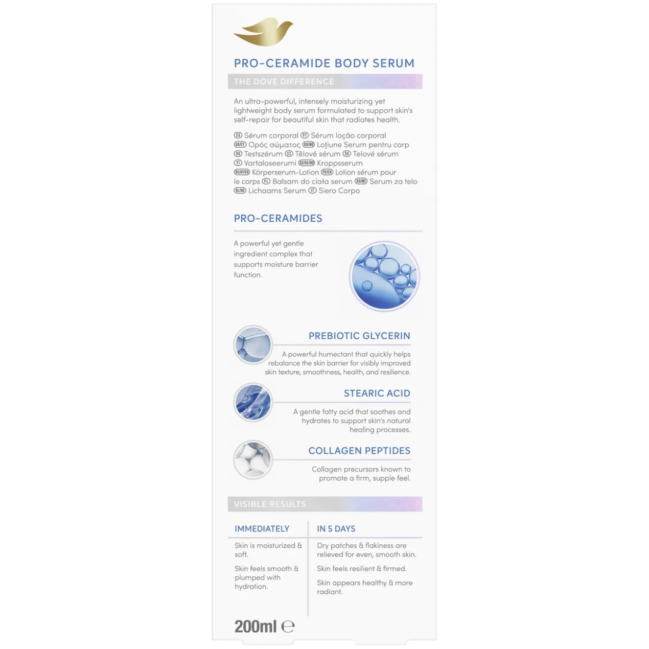 Sérum Corporel Pro-Céramide + Hydratation