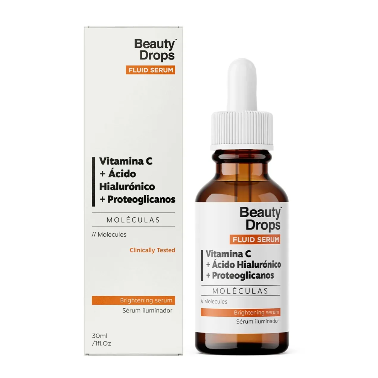 Sérum illuminateur à la vitamine C + acide hyaluronique