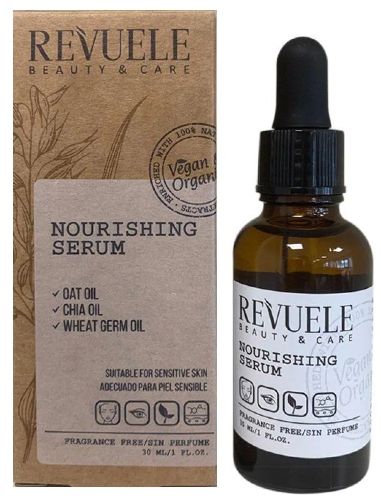 Sérum Nourrisant Vegan & Organic