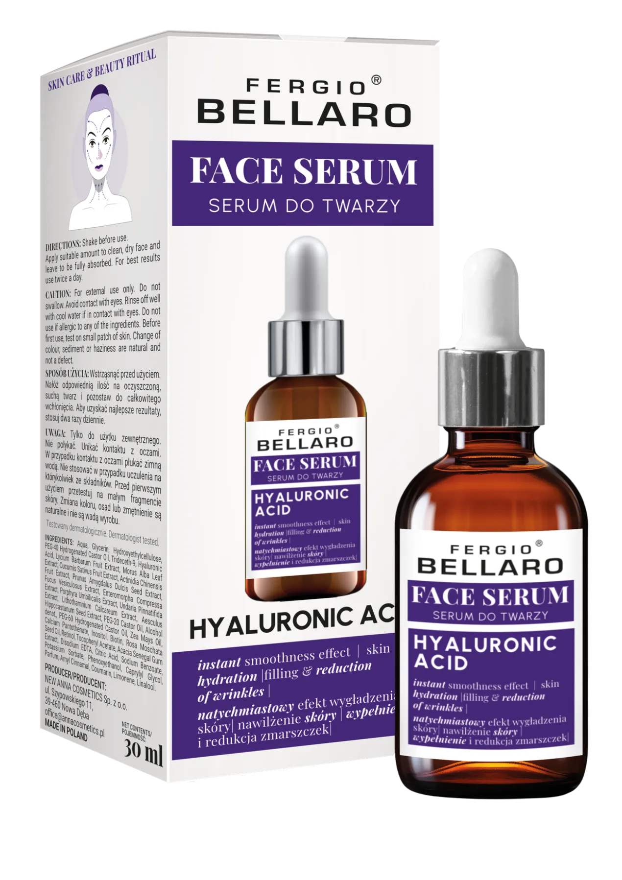 Sérum pour le Visage Acide Hyaluronique