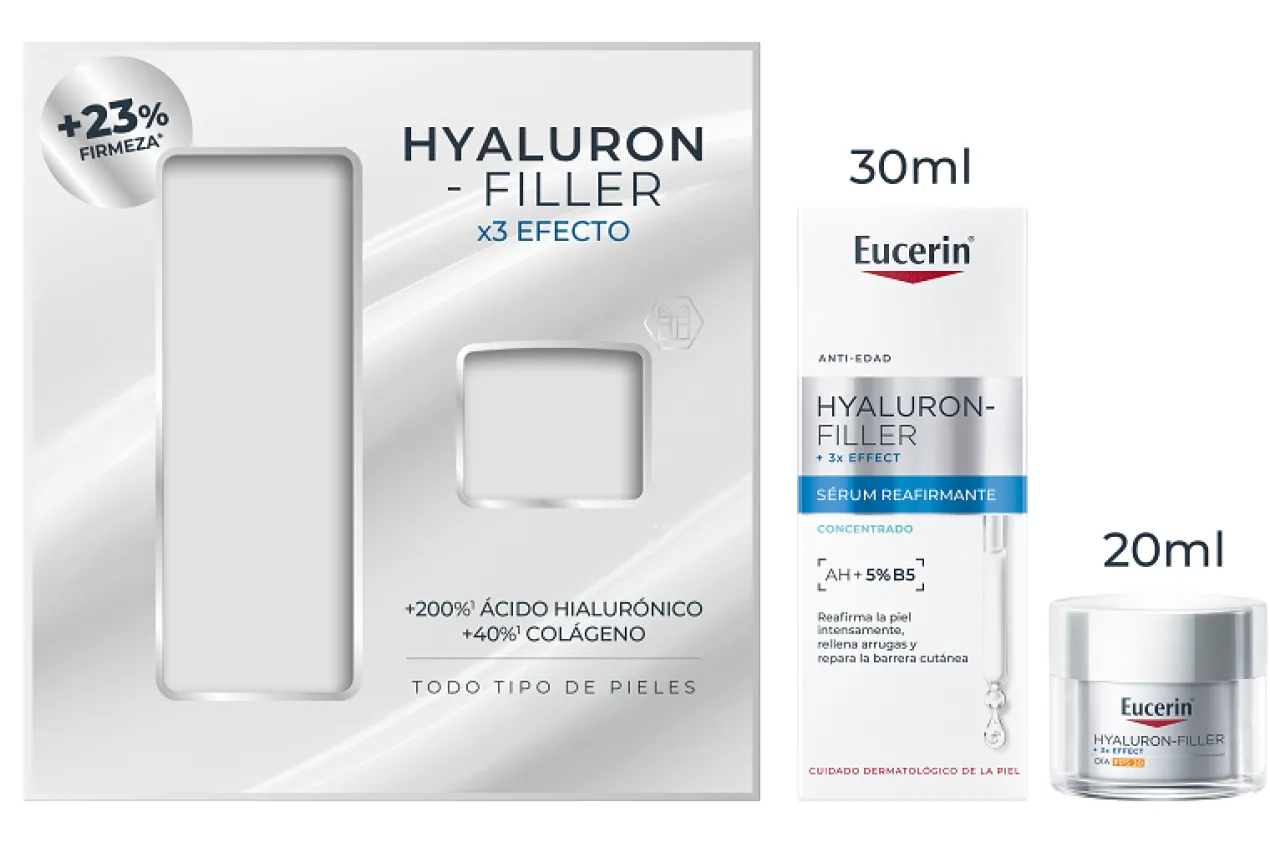 Sérum raffermissant + Crème de jour Hyaluron Filler
