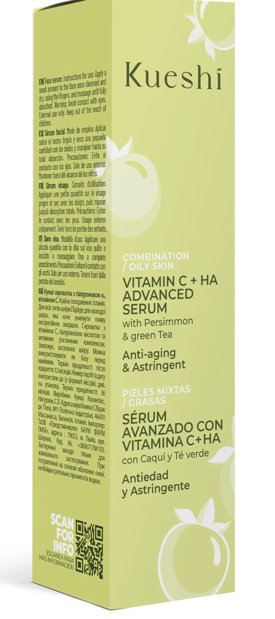 Sérum réparateur à la grenade et à la vitamine C