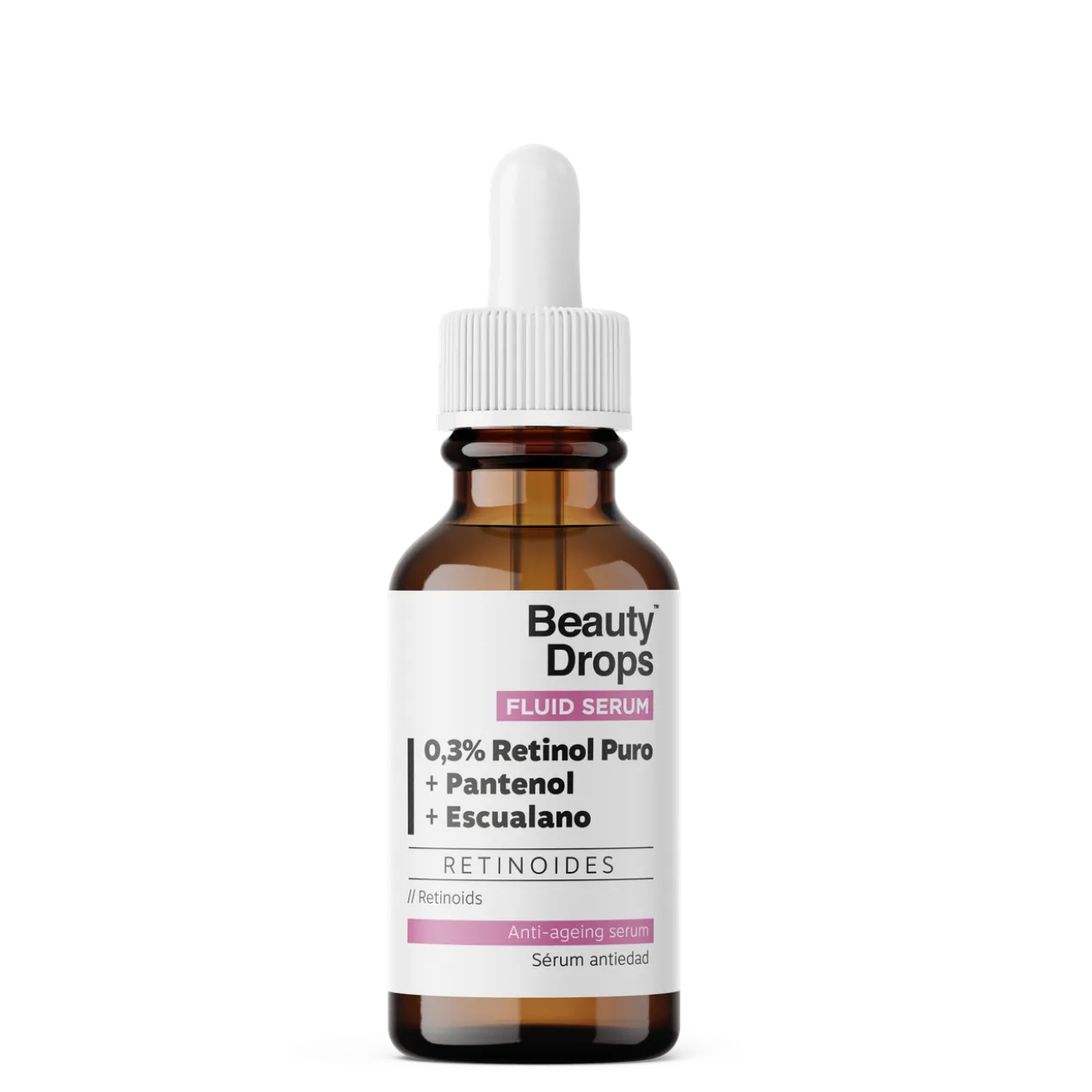 Sérum 0,3 % Rétinol Pur + Panthénol + Squalane