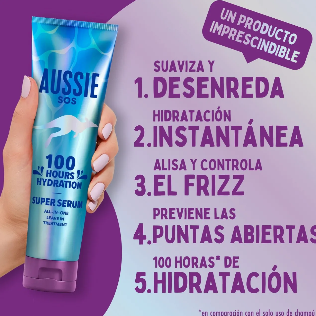Sérum sans rinçage SOS 100 Hours Hydration Super Serum