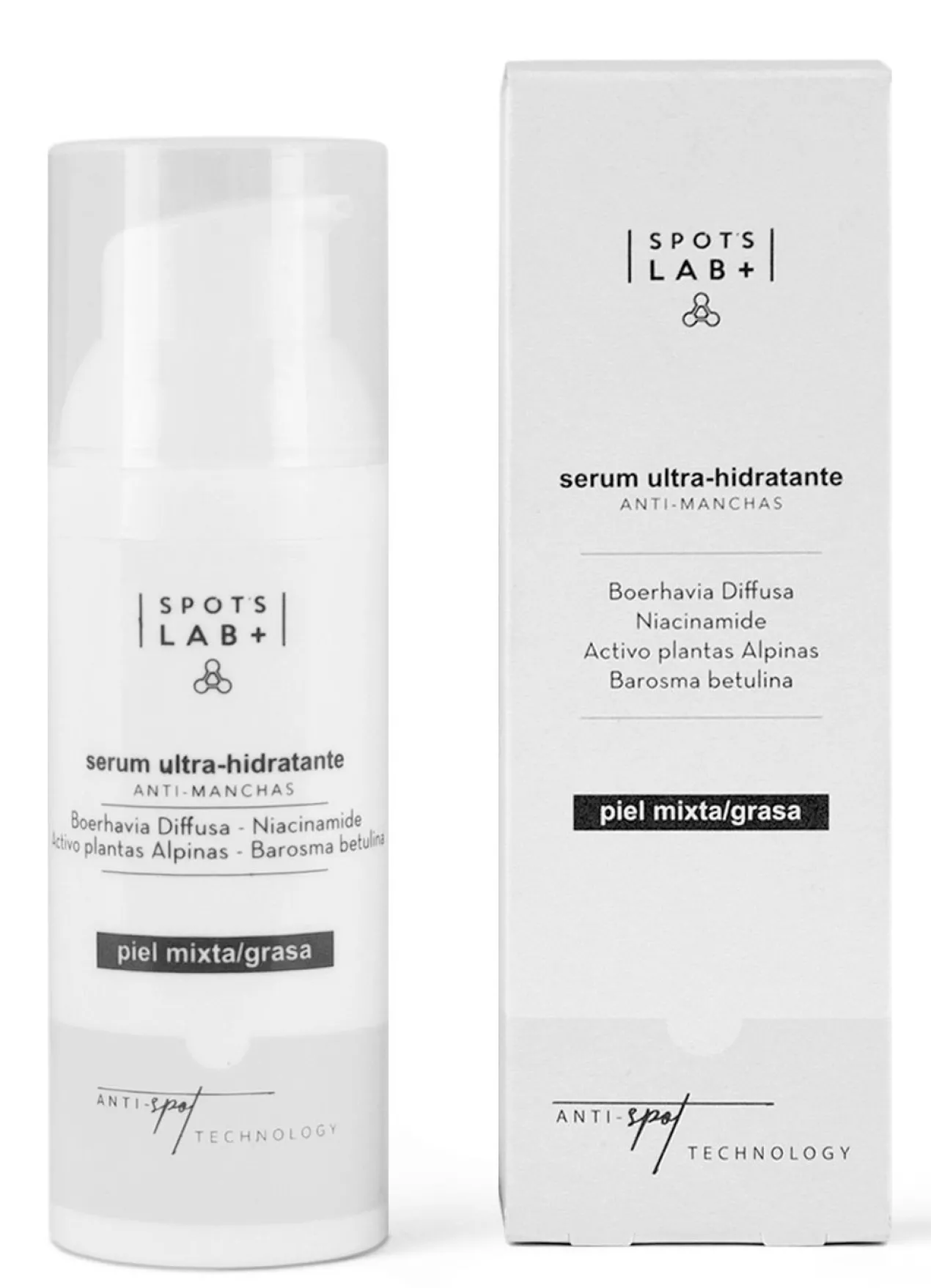 Sérum ultra hydratant anti-taches peaux mixtes