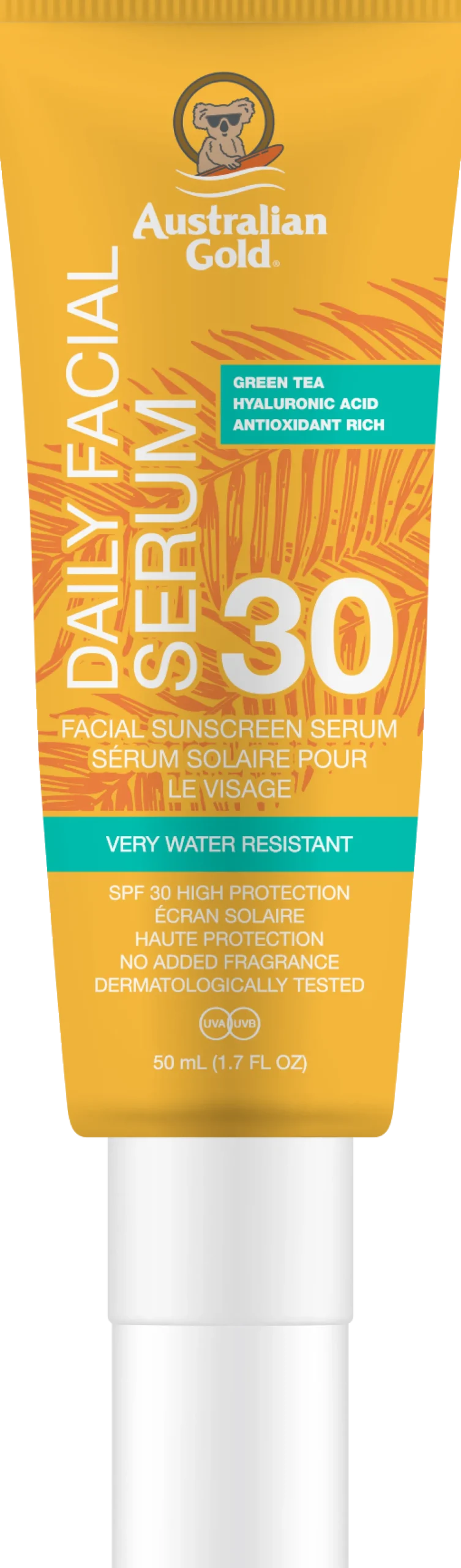 Sérum Visage avec Protection Solaire et Acide Hyaluronique SPF 30