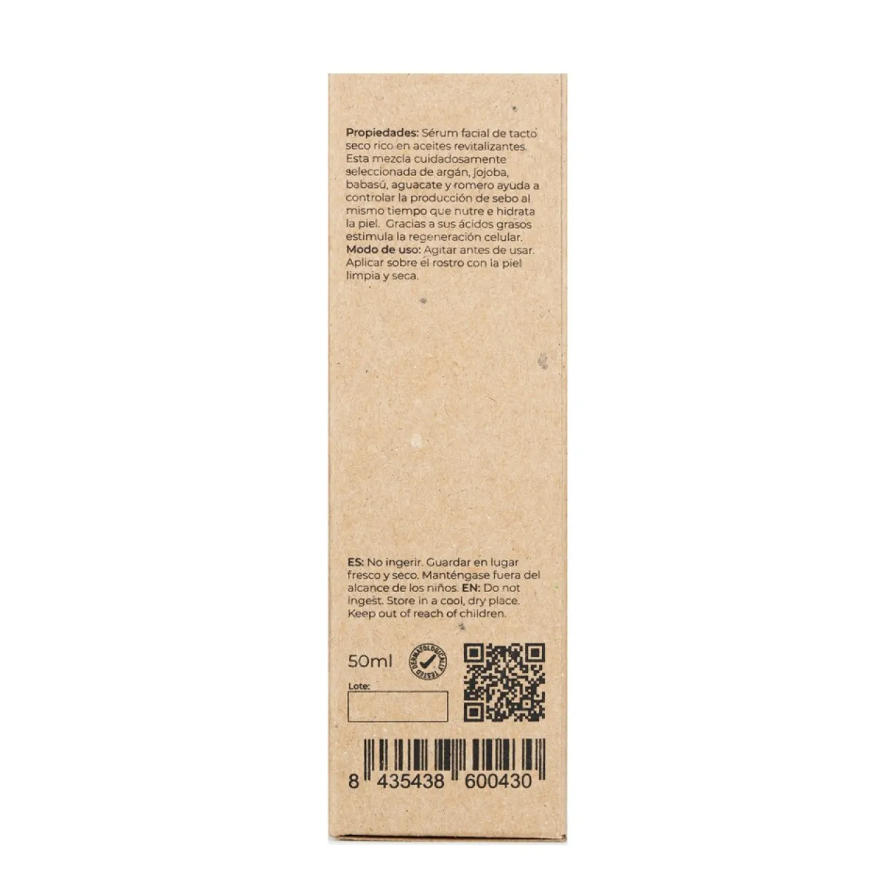 Sérum Visage Huiles Peaux Mixtes et Grasses