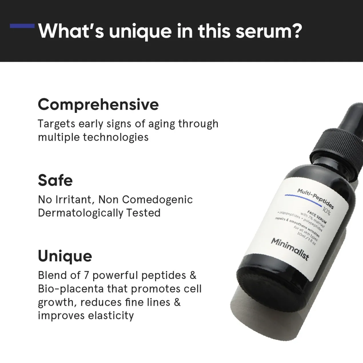 Sérum Visage Multi-Peptides