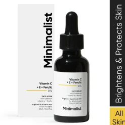 Sérum Visage Vitamine C + E + Acide Férulique 16%